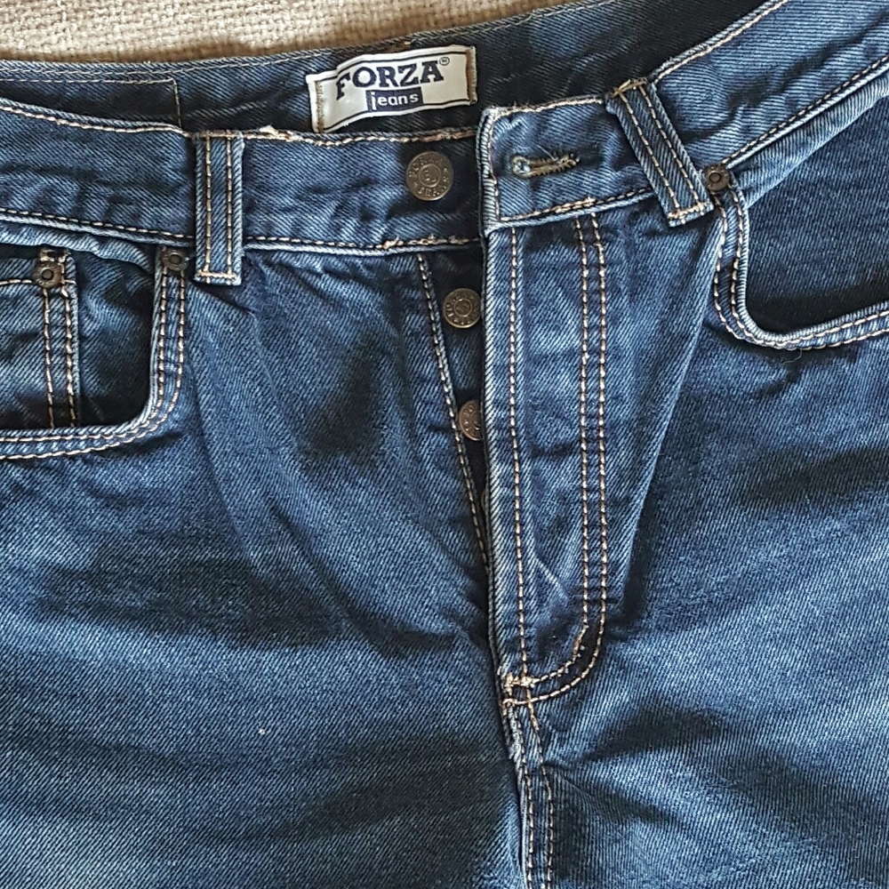Vintage Forza Button Fly Jeans